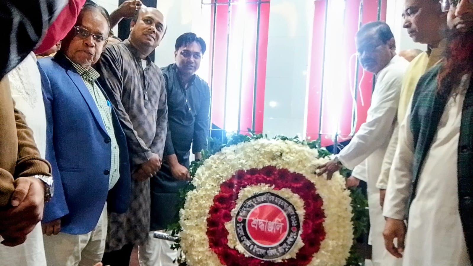 লক্ষ্মীপুর শহীদদের প্রতি শ্রদ্ধা