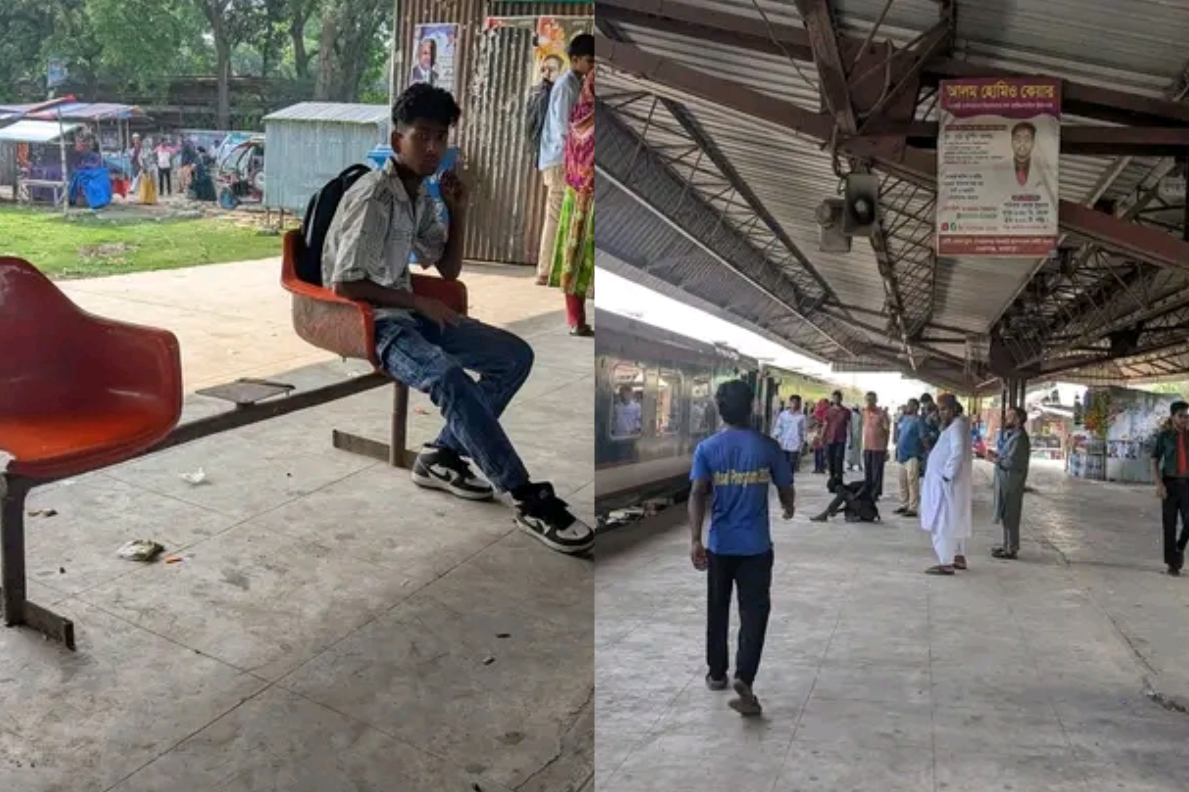 সেবা থেকে বঞ্চিত দেওয়ানগঞ্জ রেলওয়ে স্টেশন