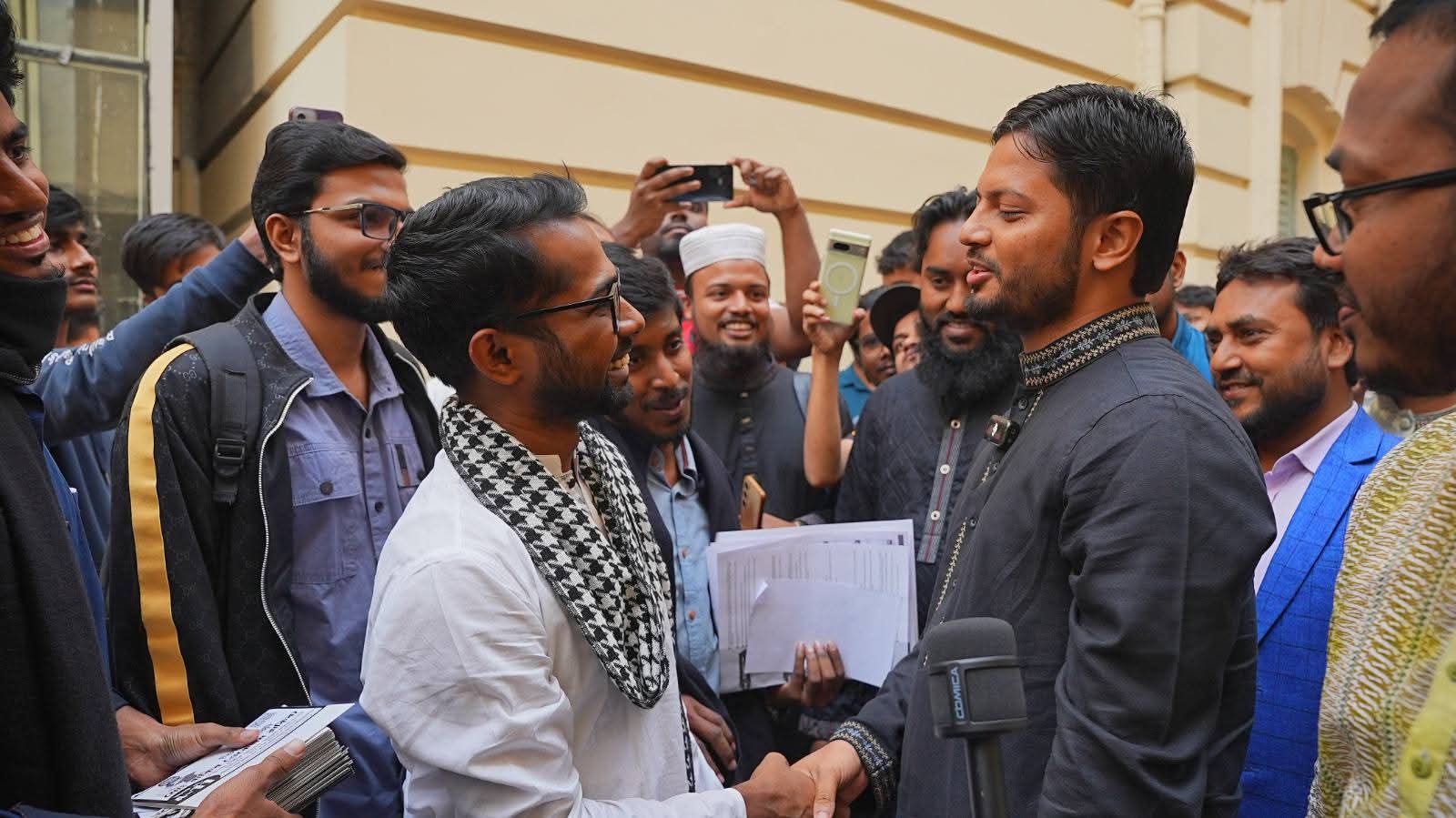 রাকিবসহ সকল প্রার্থীর জন্য দোয়া ও ভালোবাসা প্রকাশ