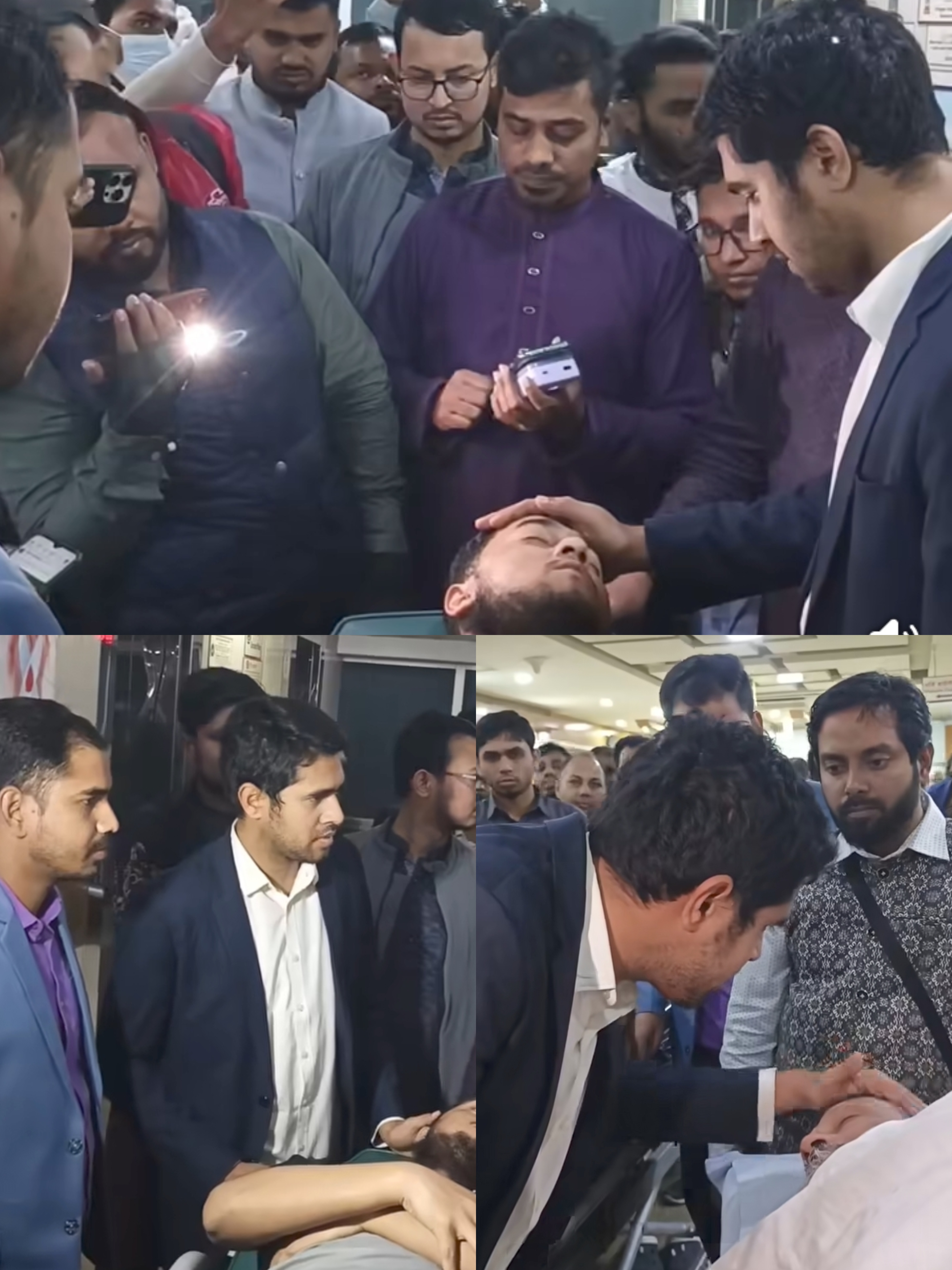 রাজধানীতে জামায়াত–বিএনপি সংঘর্ষে আহতদের খোঁজ নিতে হাসপাতালে শিবির সেক্রেটারি সিগবা