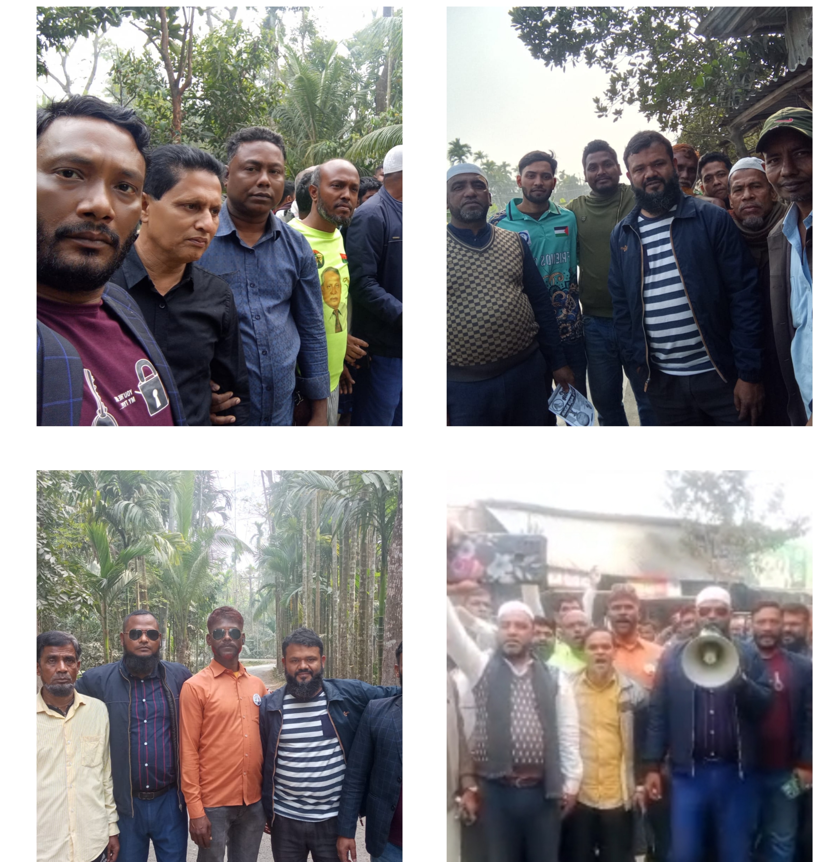 ভোলা-২ আসনে বিএনপির ধানের শীষের পক্ষে দিনব্যাপী গণসংযোগ