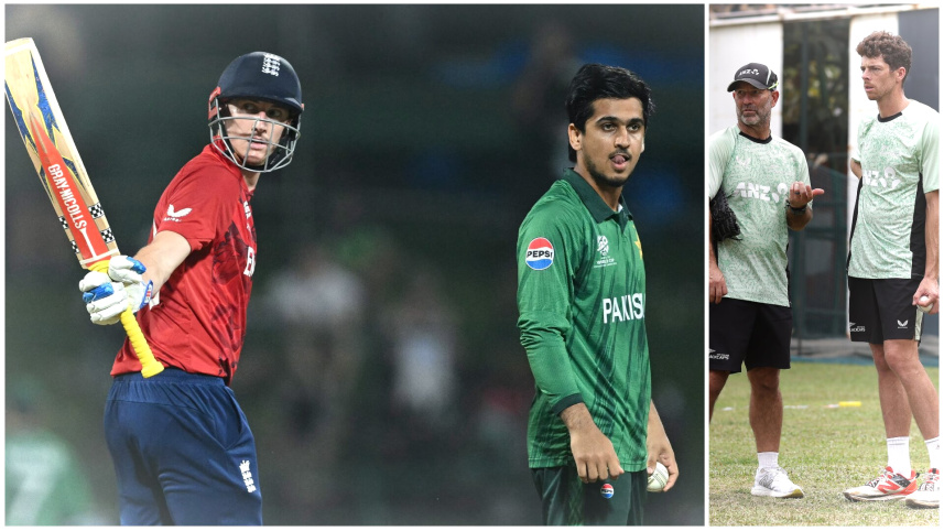 সেমিফাইনালের পথে কিউইদের সামনে বাধা ইংল্যান্ড; পাকিস্তানের ভাগ্য ঝুলে সমীকরণে