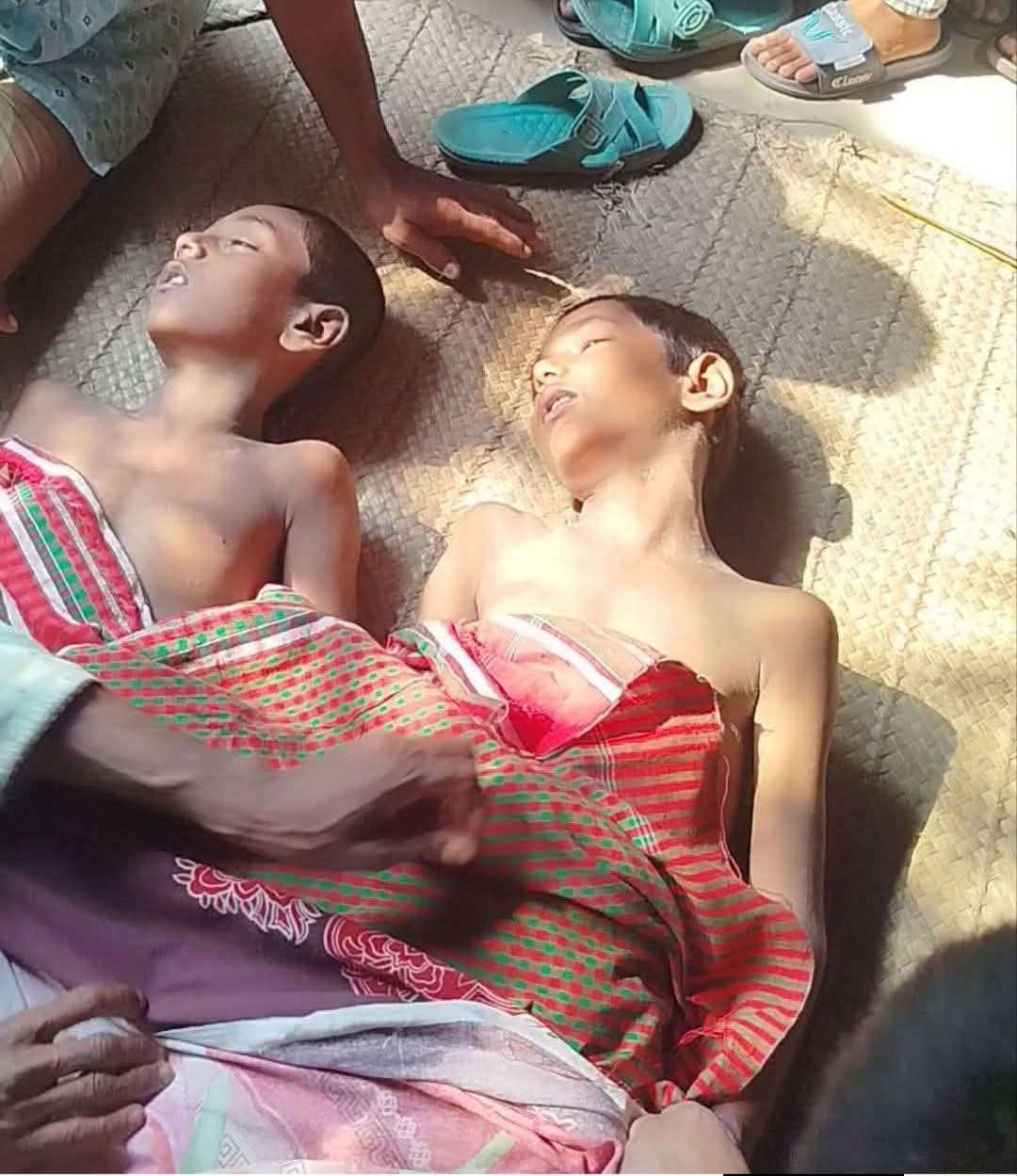 নাটোরের সিংড়া উপজেলায় পুকুরে ডুবে দুই ভাইয়ের মৃত্যু