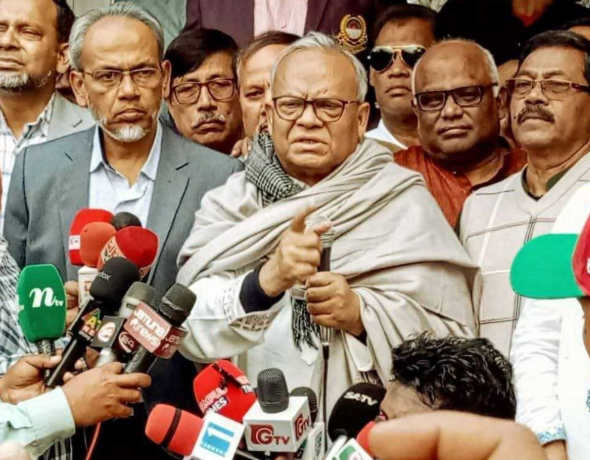 রুহুল কবির রিজভী: জামায়াতের রাষ্ট্রচিন্তায় নারীদের অবদান নেই