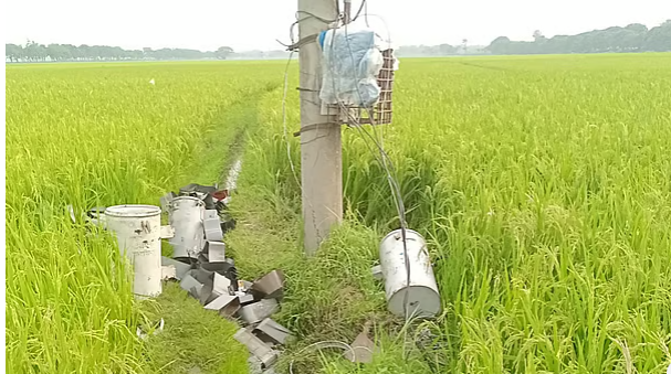 চাঁদা না পেয়ে পাহারাদারকে বেঁধে ট্রান্সফরমার চুরির অভিযোগ