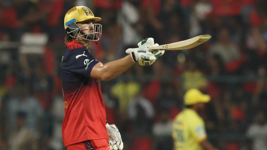 টিম ডেভিডের ছক্কা-বৃষ্টিতে চূর্ণ চেন্নাই; টানা দ্বিতীয় জয়ে শীর্ষে বেঙ্গালুরু