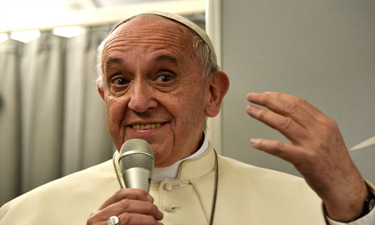 পারমাণবিক শক্তি শুধু শান্তির কাজে ব্যবহারের আহ্বান পোপের