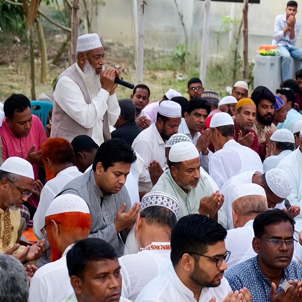নাটোরে সিংড়ায় এমপি অধ্যক্ষ আনোয়ারুল ইসলাম আনুর বাড়িতে ইফতার মাহফিল অনুষ্ঠিত